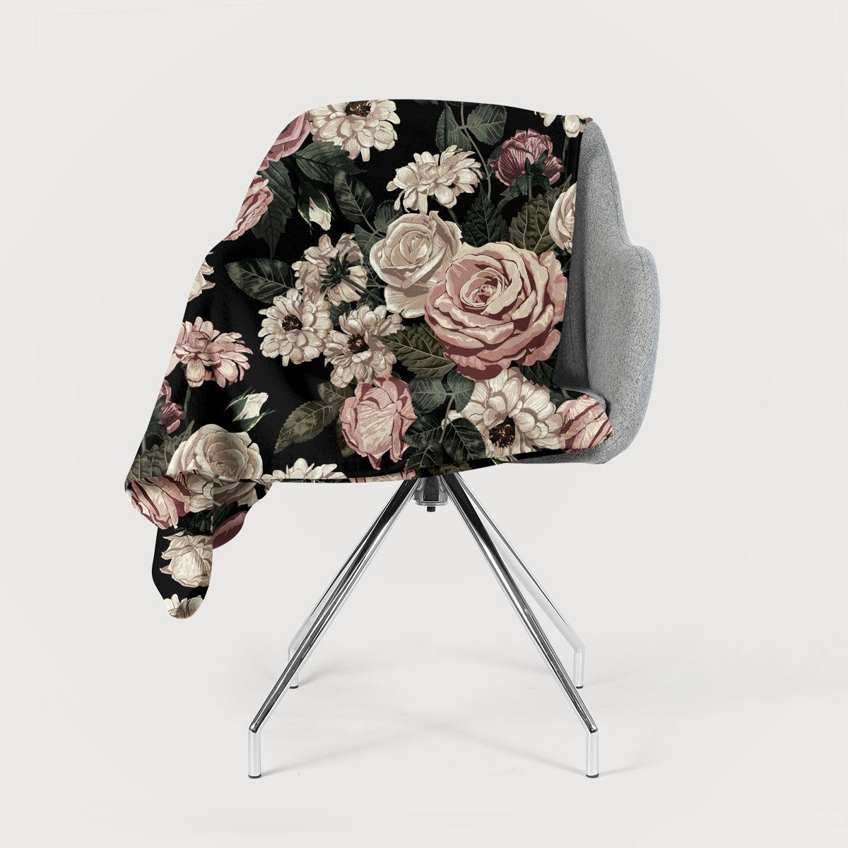 Dark rose best sale throw blanket