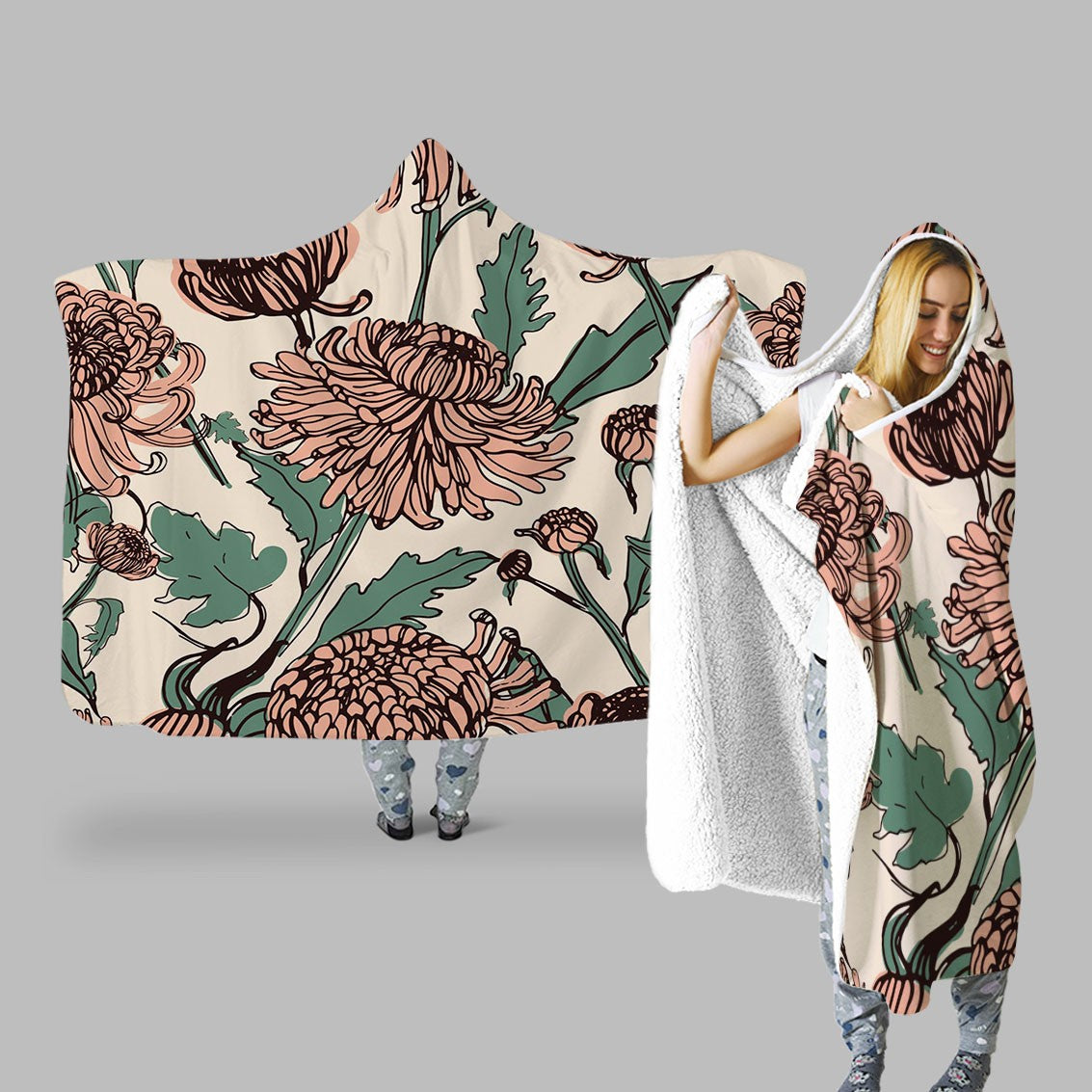 Decors Market Images for Products Hooded Throw Blanket