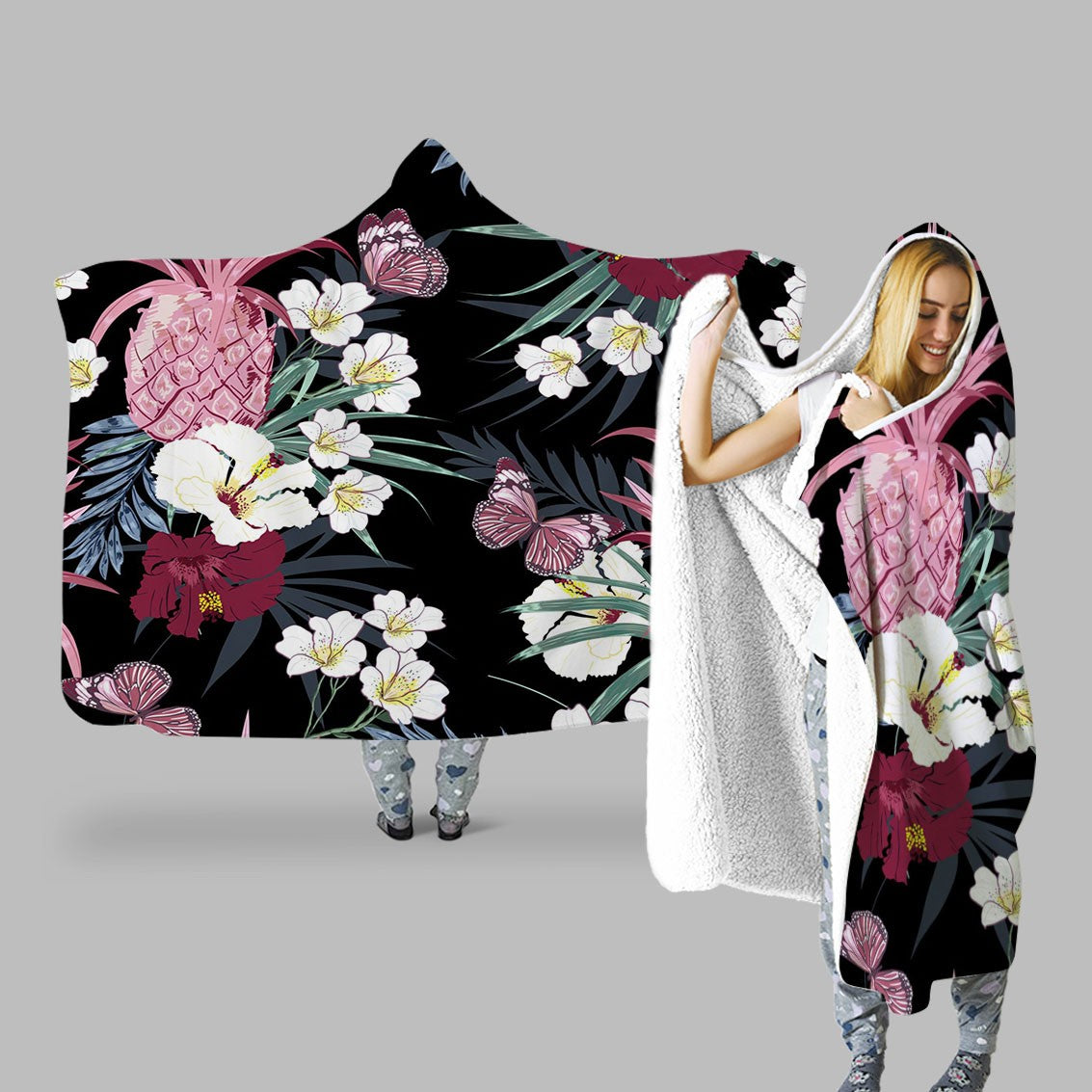 Decors Market Images for Products Hooded Throw Blanket